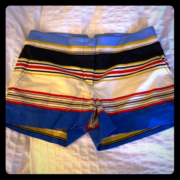 BCBG Max Azria Striped Shorts - Picture 1 of 5